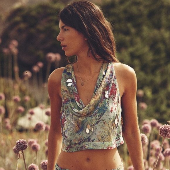 Printed Top (Draped) - Picture 3 of 3